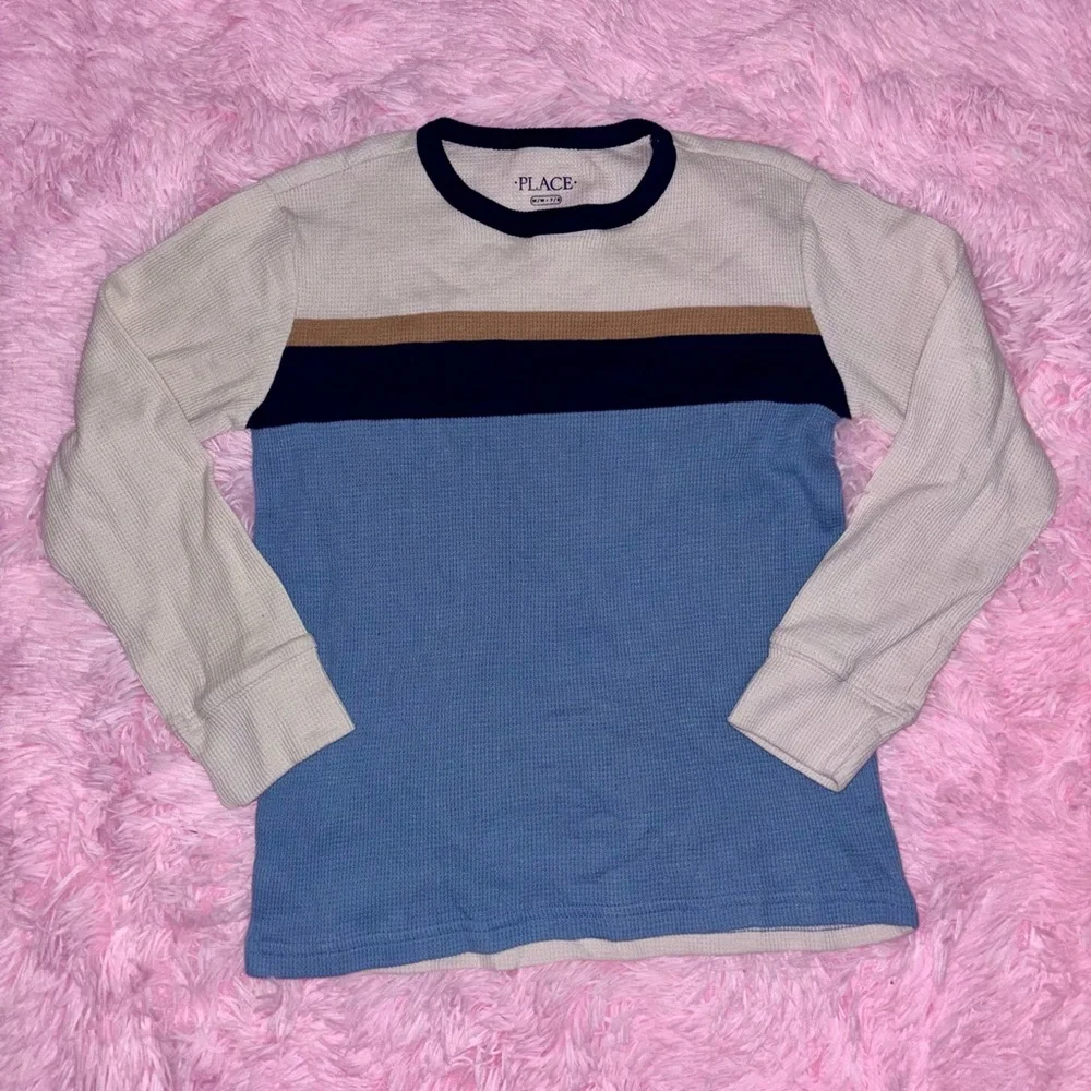 The Children's Place Long Sleeve Thermal Shirt - Size 7/8 (M) - Picture 1 of 4